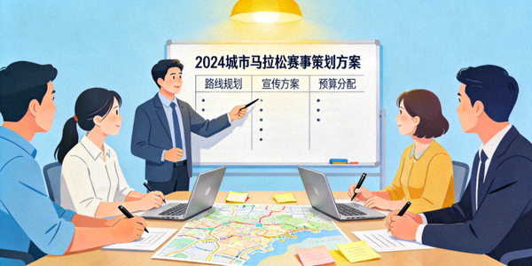 体育策划团队正在设计赛事活动方案